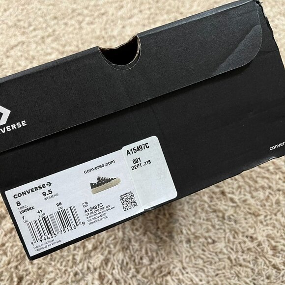 Converse Chuck Taylor All Star Cruise Archive Stars Shoes, Men’s 8/Women’s 9.5 - Picture 11 of 16